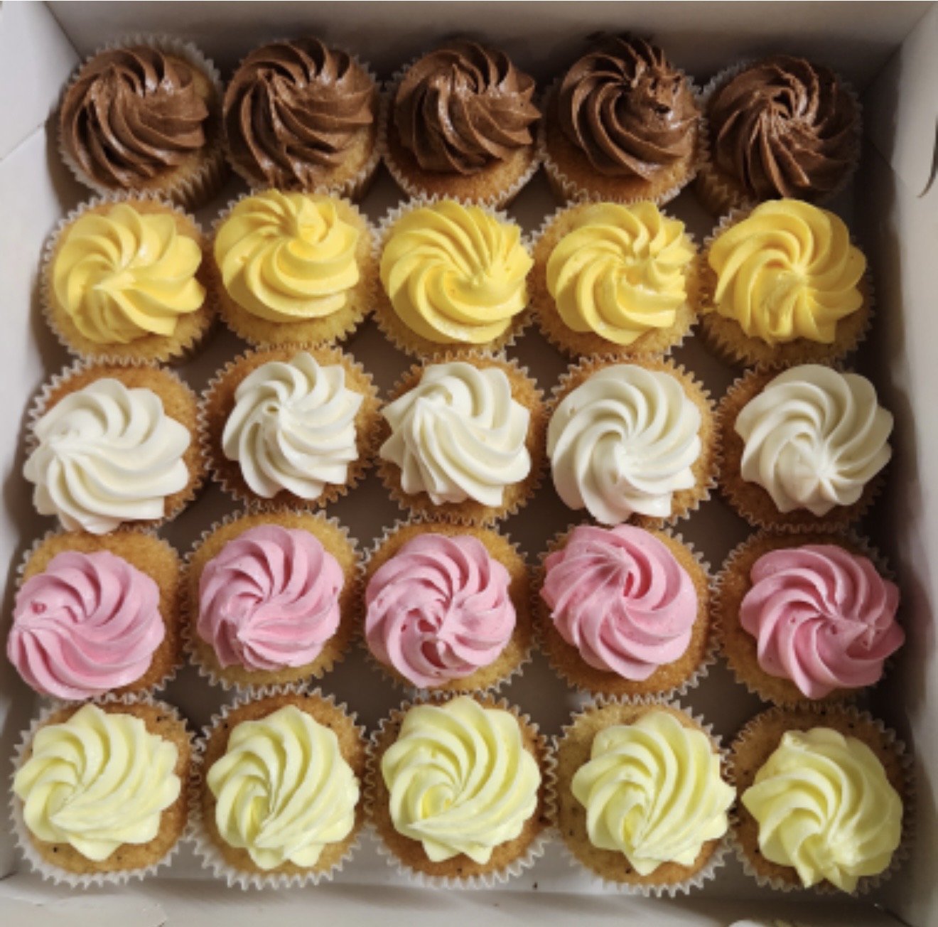 Cocktail cupcakes for office celebrations